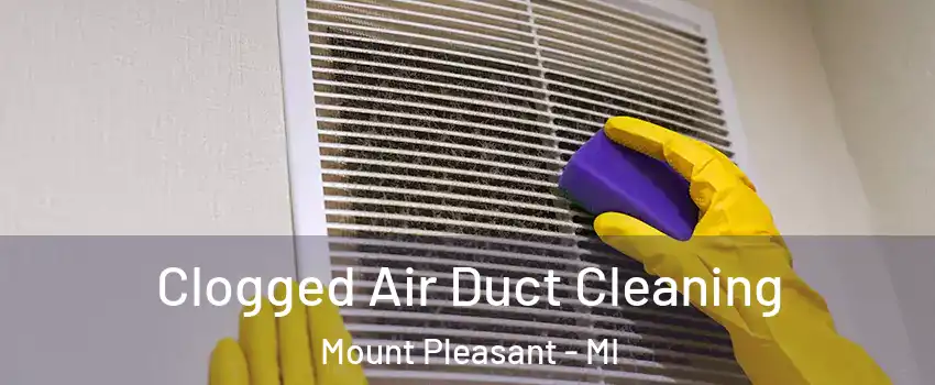  Clogged Air Duct Cleaning Mount Pleasant - MI