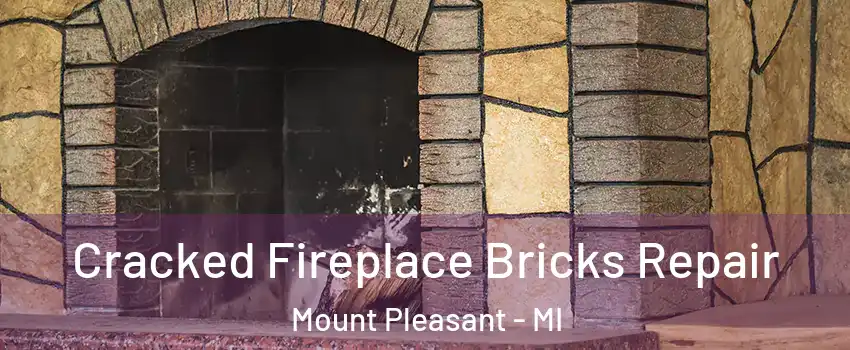  Cracked Fireplace Bricks Repair Mount Pleasant - MI
