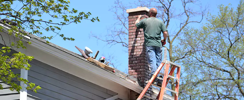 himney Crown Repair in Mount Pleasant, Michigan